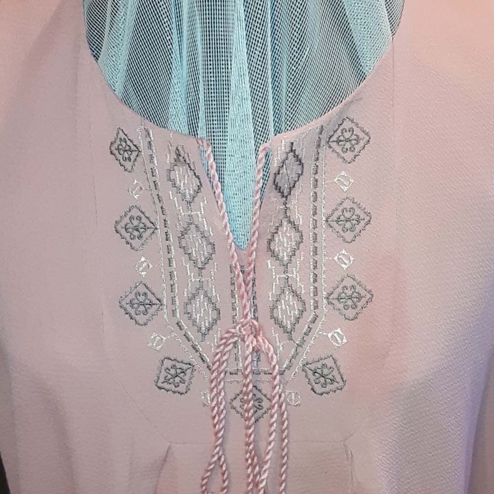 Exist Medium 100% Polyester Sleeveless Lined Dress - image 2